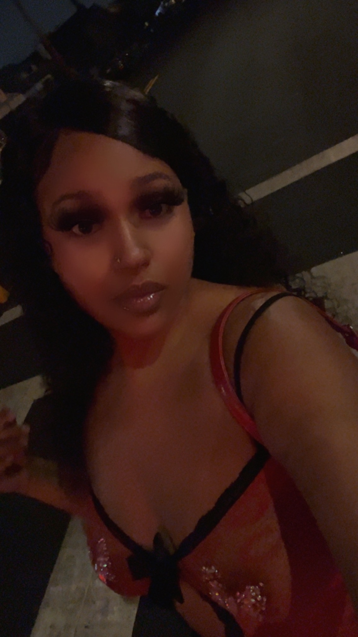 White black Belizean exotic mixed escort LA Dior — red lingerie outdoor curly hair vixen model face, diorbooking.com